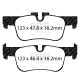 Kočnice EBC Auto Stražnji set EBC PD07KR248 - Kočioni diskovi Ultimax Grooved + kočione pločice Redstuff Ceramic | race-shop.hr