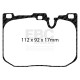 Kočnice EBC Auto Prednji set EBC PD13KF829 - Kočioni diskovi Turbo Grooved + kočione pločice Yellowstuff | race-shop.hr