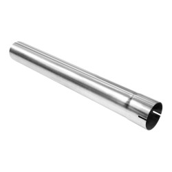 Cijev od nehrđajućeg čelika sa proširenjem - ravna 63 mm, dužina 61 cm