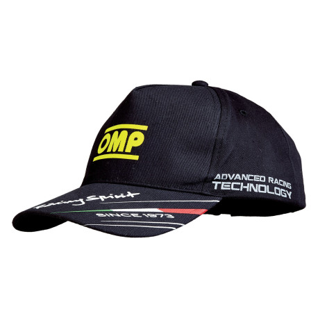 Kape šilt kapa OMP racing spirit crna | race-shop.hr