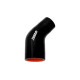 Koljeno 45° redukcija Silikonsko koljeno redukcija 45° - 15mm (0,59") za 20mm (0,79") | race-shop.hr