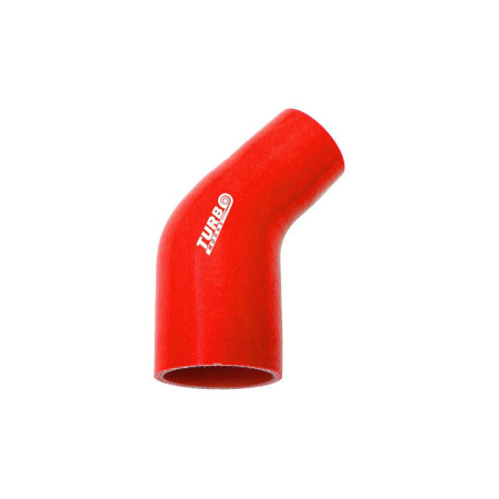Koljeno 45° redukcija Silikonsko koljeno redukcija 45° - 15mm (0,59") za 20mm (0,79") | race-shop.hr