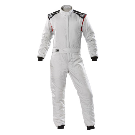 Kombinezoni FIA trkaći kombinezon OMP First-S, srebrna | race-shop.hr