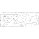Prirubnice Prirubnica za ispušne grane Mazda MX-6, Ford Prob | race-shop.hr