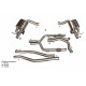 Cat backs RACES Auspuh, Cat back za Mercedes Benz C43 AMG 3.0T | race-shop.hr