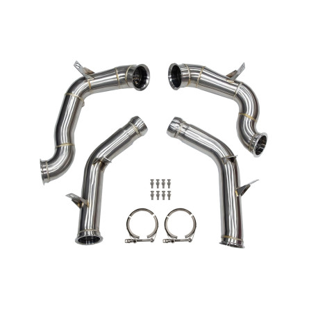 Down pipe, dump pipe RACES downpipe za Mercedes-Benz E63 AMG W213 M178 (2016+) | race-shop.hr
