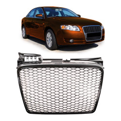 RACES maska za Audi A4 B7 RS-Style 04-08, crna
