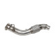 Down pipe, dump pipe RACES downpipe za BMW E6x E7x E83 E9x M57N2 2004-2010 | race-shop.hr