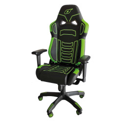OMP GS-X uredska stolica, crna/fluo zelena