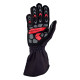 Rukavice Karting rukavice OMP KS-2R (vanjsko šivanje), crna | race-shop.hr