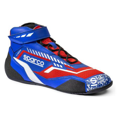 Cipele Karting cipele Sparco K-ROCK, cijan/crvena | race-shop.hr