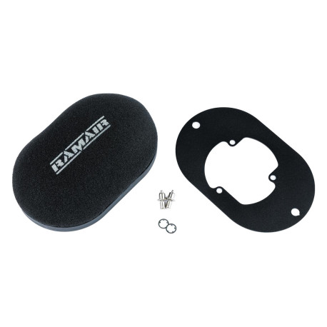 Filteri za karburatore RAMAIR domed carb air filter with baseplate to fit Pierburg 2E2, 2E3, 2E-E | race-shop.hr