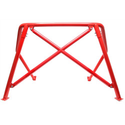 TA-TECHNIX roll bar za VW Golf II 19E 83-92, čelik, crveni