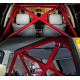 Kavez i rollbar TA-TECHNIX roll bar za VW Golf II 19E 83-92, čelik, crveni | race-shop.hr