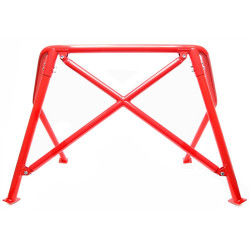 TA-TECHNIX roll bar za VW Golf III 1H 91-97, čelik, crveni