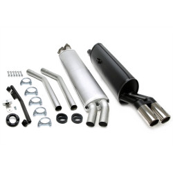 TA-TECHNIX sportski cat-back ispuh za BMW 5er E28 06.1981+, 2× 70 mm