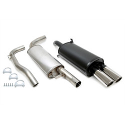 TA-TECHNIX sportski cat-back ispuh za Volvo S40 I V 2000-2004, 2× 80 mm