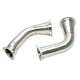 Down pipe, dump pipe TA-TECHNIX downpipe bez katalizatora za Audi A4 Avant B9 2017+ | race-shop.hr