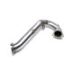 Down pipe, dump pipe TA-TECHNIX downpipe od nehrđajućeg čelika za Audi A4 Allroad 8KH/B8 | race-shop.hr