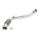 Down pipe, dump pipe TA-TECHNIX downpipe od nehrđajućeg čelika za Porsche Panamera 971 2016+ | race-shop.hr