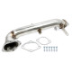 Down pipe, dump pipe TA-TECHNIX downpipe od nehrđajućeg čelika za VW Golf V Plus 1KP 2006-2016 | race-shop.hr