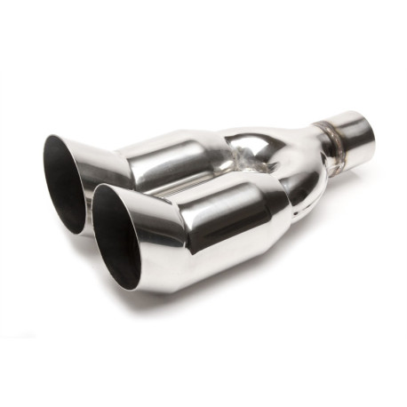 S dva izlaza TA-TECHNIX završetak ispuha od nehrđajućeg čelika, 2× 89 mm DTM | race-shop.hr