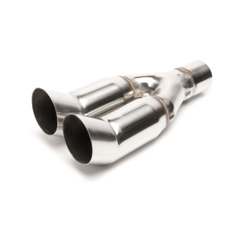 S dva izlaza TA-TECHNIX završetak ispuha od nehrđajućeg čelika, 2× 76 mm DTM | race-shop.hr