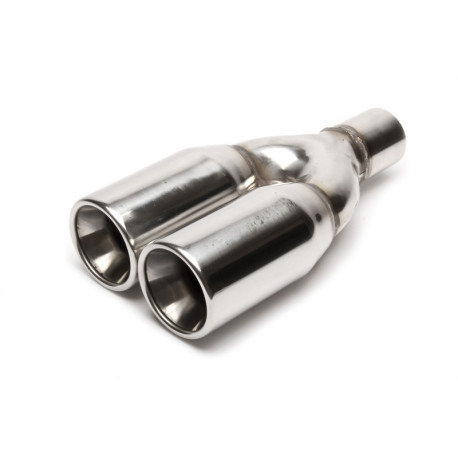 S dva izlaza TA-TECHNIX završetak ispuha od nehrđajućeg čelika, 2× 89 mm | race-shop.hr