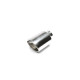 S jednim izlazom TA-TECHNIX završetak ispuha od nehrđajućeg čelika, 100×110 mm | race-shop.hr