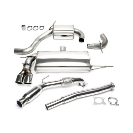 Ispušni sistemi TA Technix TA-TECHNIX downpipe + cat-back ispuh od nehrđajućeg čelika za VW Golf VI 1K 2008-2012, 2× 80 mm | race-shop.hr