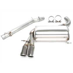 TA-TECHNIX cat-back ispuh od nehrđajućeg čelika za Audi S3 8P 2005-2013, 2× 80 mm