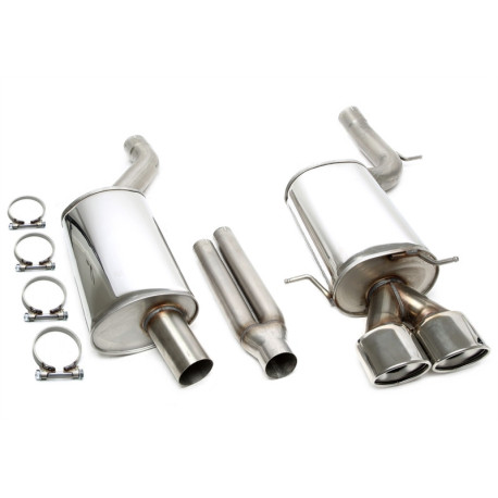 Ispušni sistemi TA Technix TA-TECHNIX cat-back ispuh od nehrđajućeg čelika za Audi A4 8D-B5 2000-2002, 2× 90×120 mm | race-shop.hr