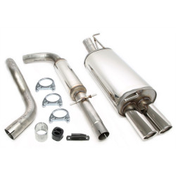 TA-TECHNIX cat-back ispuh od nehrđajućeg čelika za VW Beetle 1C/9C 1998-2010, 2× 80 mm