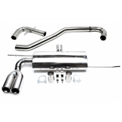 TA-TECHNIX trkaći ispuh od nehrđajućeg čelika za VW Golf Plus 1KP, 2× 76 mm