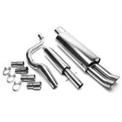 TA-TECHNIX cat-back ispuh od nehrđajućeg čelika za Seat Leon 1M, 2× 76 mm DTM