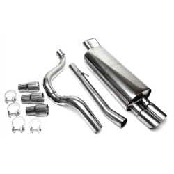 TA-TECHNIX trkaći ispuh od nehrđajućeg čelika za Seat Leon 1M, 2× 76 mm