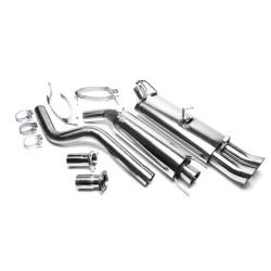 TA-TECHNIX cat-back ispuh od nehrđajućeg čelika za Opel Kadett E CC/kabriolet, 2× 76 mm DTM