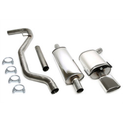 TA-TECHNIX cat-back ispuh od nehrđajućeg čelika za Saab 9-3 YS3F 2003+, 85×150 mm