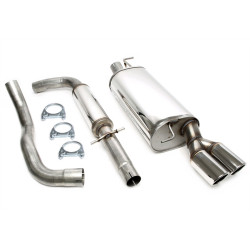 TA-TECHNIX cat-back ispuh od nehrđajućeg čelika za Seat Leon 1M 1999-2006, 2× 80 mm