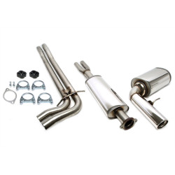 TA-TECHNIX cat-back ispuh od nehrđajućeg čelika za Volvo V70 II S 2000-05.2004, 100 mm