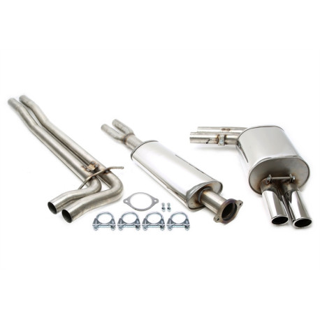 Ispušni sistemi TA Technix TA-TECHNIX cat-back ispuh od nehrđajućeg čelika za Volvo V70 II S 2003-2007, 2× 70 mm | race-shop.hr