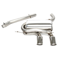 TA-TECHNIX cat-back ispuh od nehrđajućeg čelika za VW Golf VI 1K 2009+, 2× 100 mm