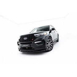 MAXTON DESIGN prednji lip za Ford Explorer ST Mk6, sjajna crna