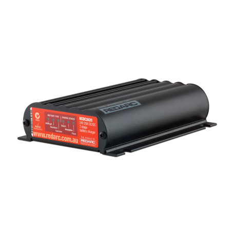 Akumulatorski sustavi, napajanja i solarni paneli REDARC BCDC2420 DC/DC punjač akumulatora, 24 V, 20 A, MPPT solarni regulator | race-shop.hr