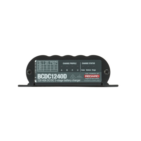 Akumulatorski sustavi, napajanja i solarni paneli REDARC BCDC1240D DC/DC punjač akumulatora, 12 V, 40 A, MPPT solarni regulator | race-shop.hr