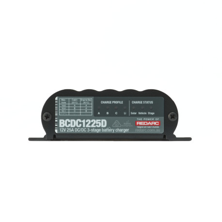 New REDARC BCDC1225D DC/DC punjač akumulatora, 12 V, 25 A, MPPT solarni regulator | race-shop.hr