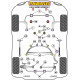 Polijuretanski silent blokovi Powerflex Set selenbloka BMW E46 3 Series Compact | race-shop.hr
