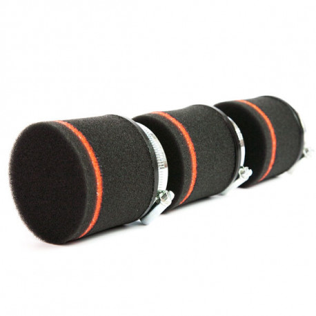 Univerzalni filteri za motocikle Pjenasti filter za motocikle Ramair Red & Black 40mm | race-shop.hr