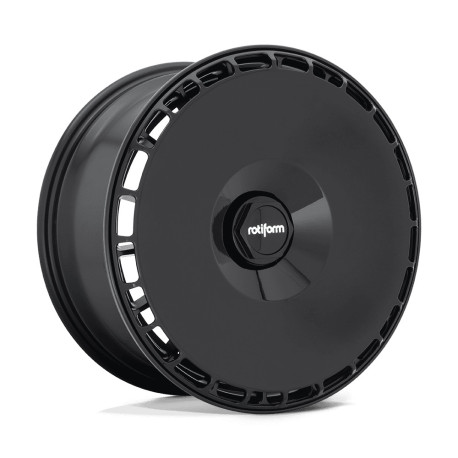 Središnji poklopac kotača Rotiform AeroDisc poklopac naplatka 19" Concave Mesh, GLOSS BLACK | race-shop.hr