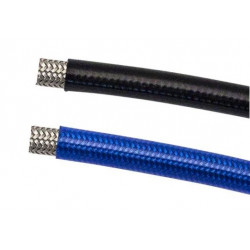 Teflónová hadica s nerezovým opletom a PVC ochranným povrchom AN3 (3,17mm)